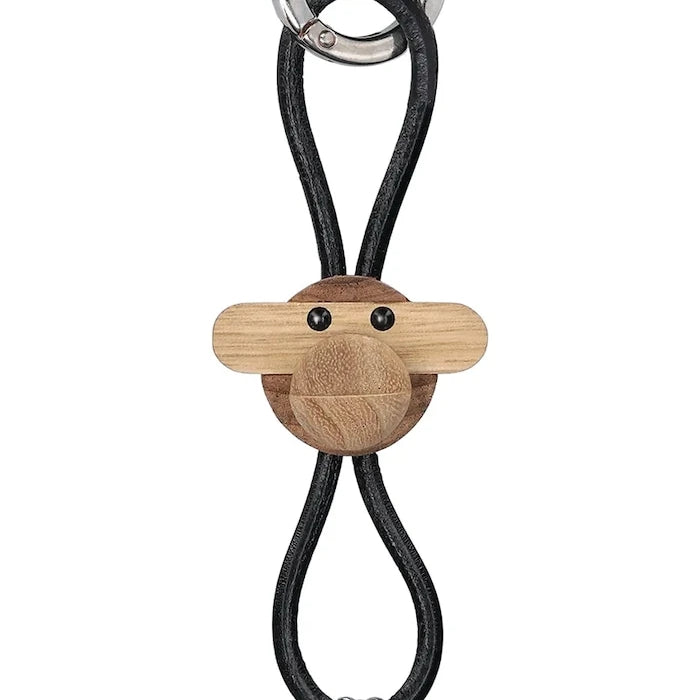 Ключодържател Kay Bojesen Monkey Silver 5 cm
