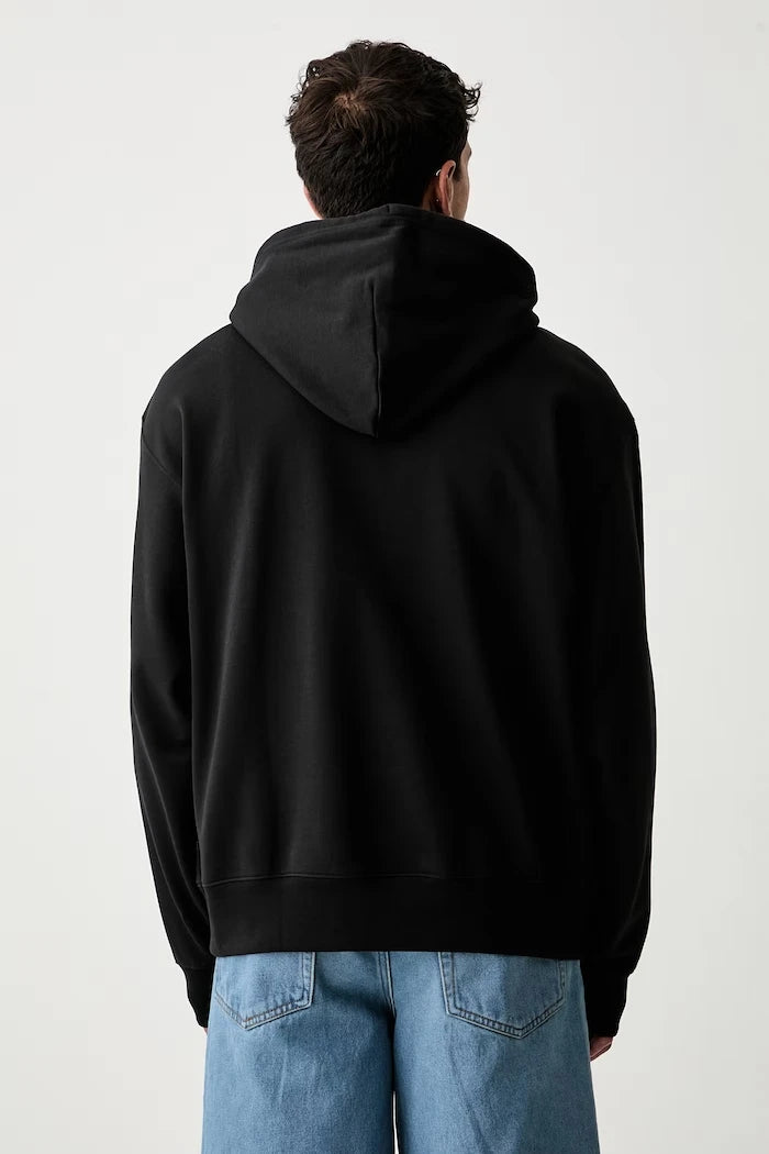 Kapüşonlu erkek pamuklu sweatshirt