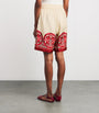 La Doublej Multi Silk Palazzo Shorts