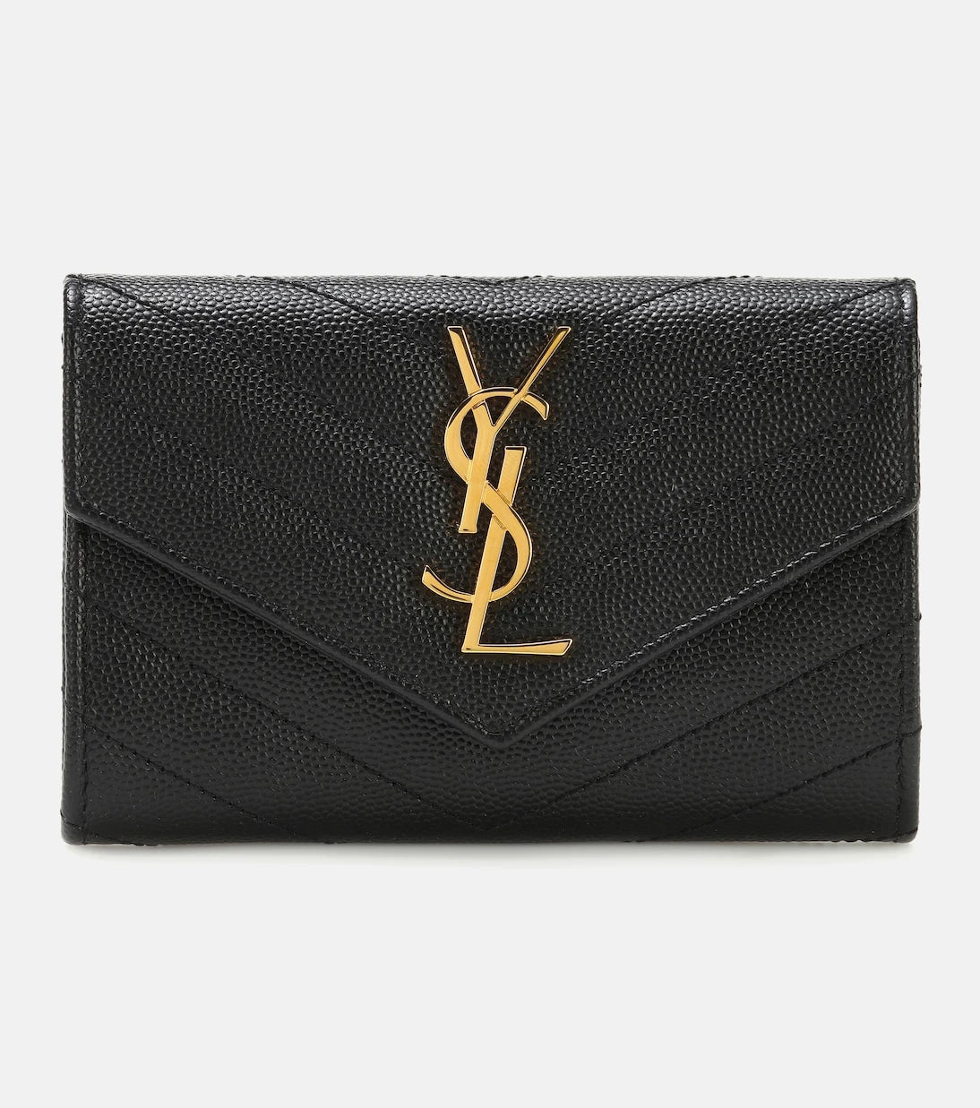 Saint Laurent - Monogram Small leather wallet