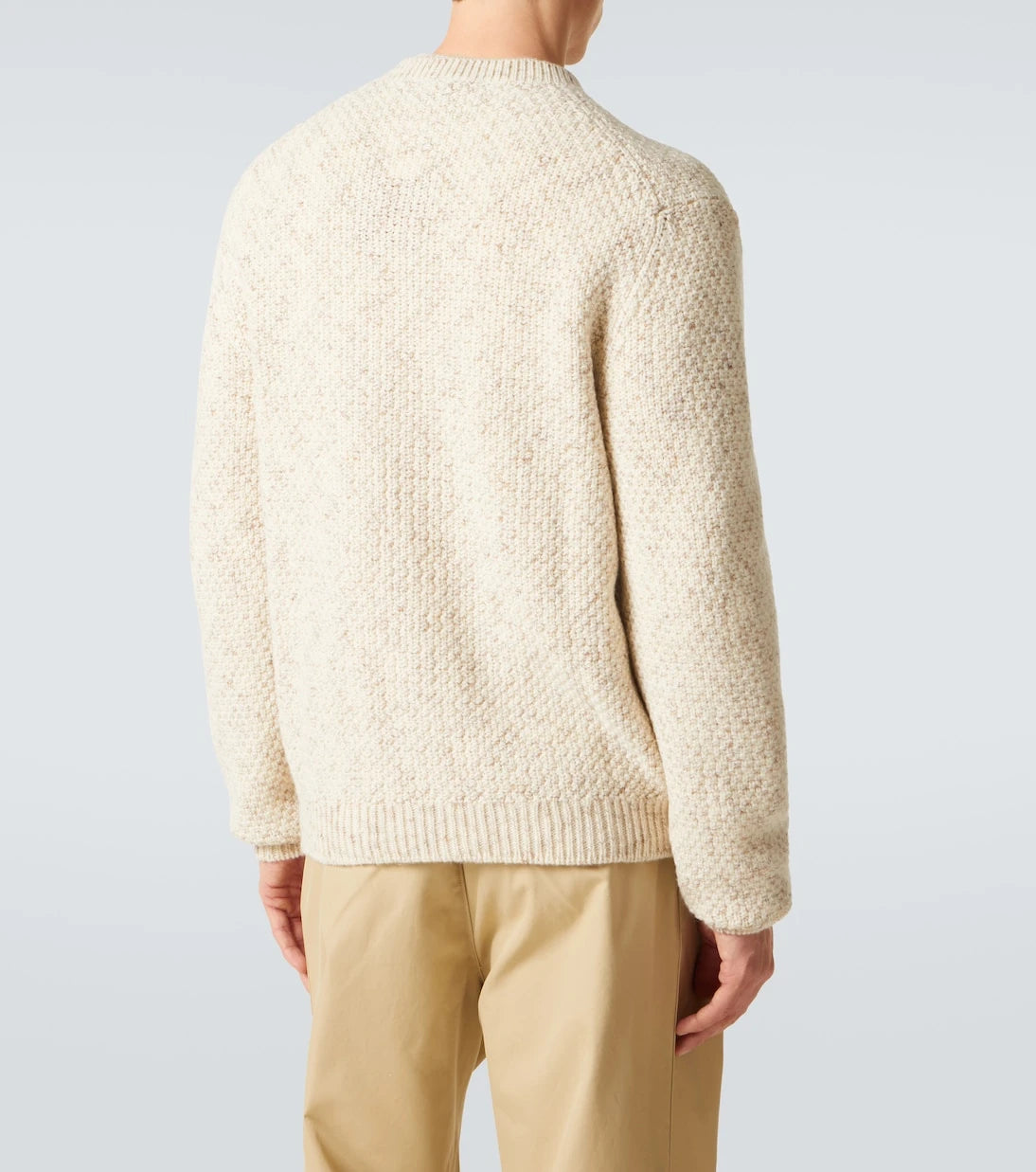 Loro Piana - Ash wool and cashmere-blend cardigan