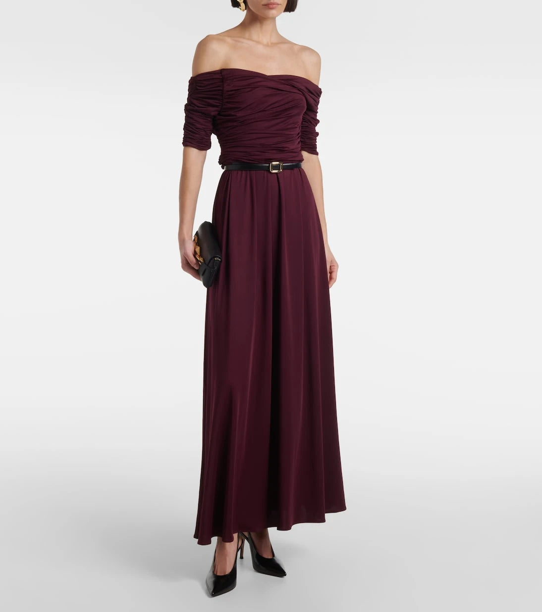 Altuzarra - Charlotte ruched jersey maxi dress