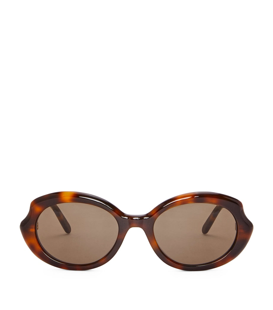 Mini Oval Sunglasses HAVANA