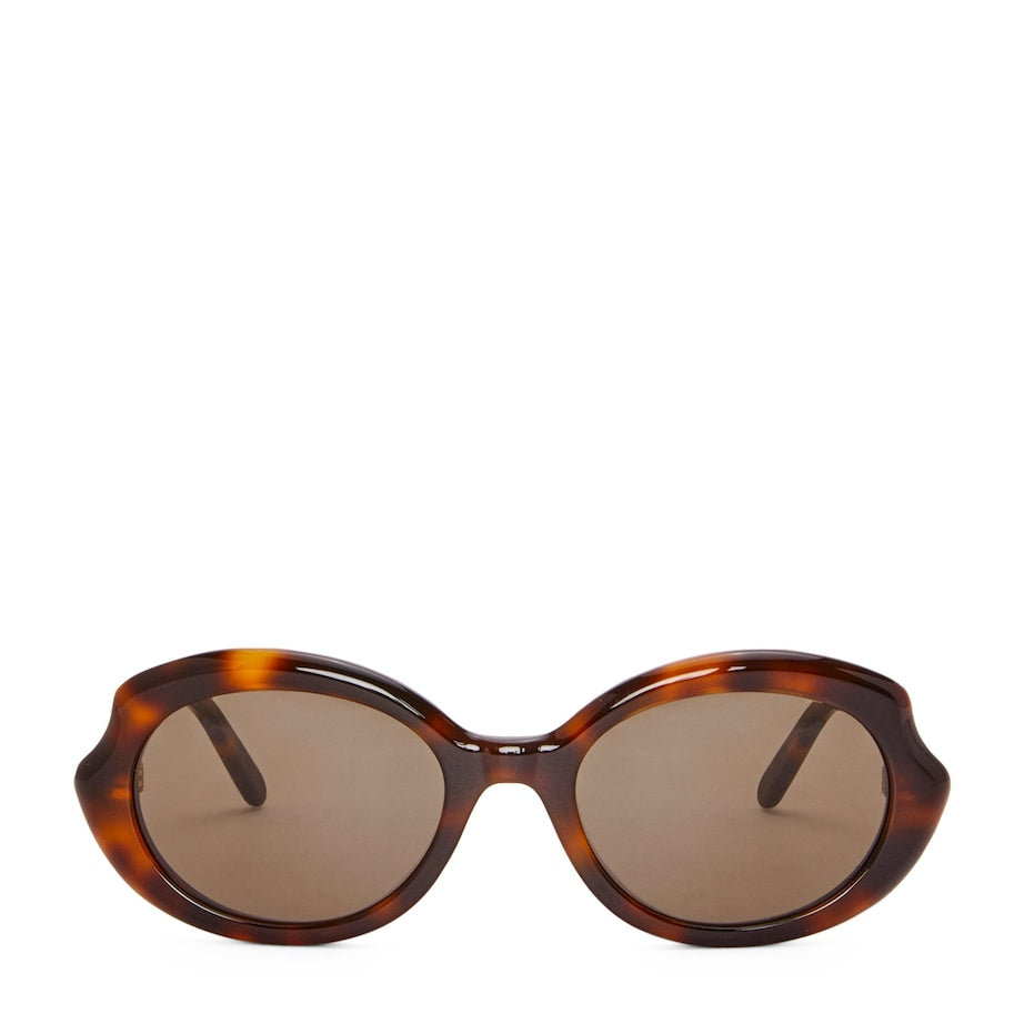Mini Oval Sunglasses HAVANA