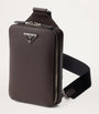 Prada Saffiano Leather Brique Cross-Body Bag