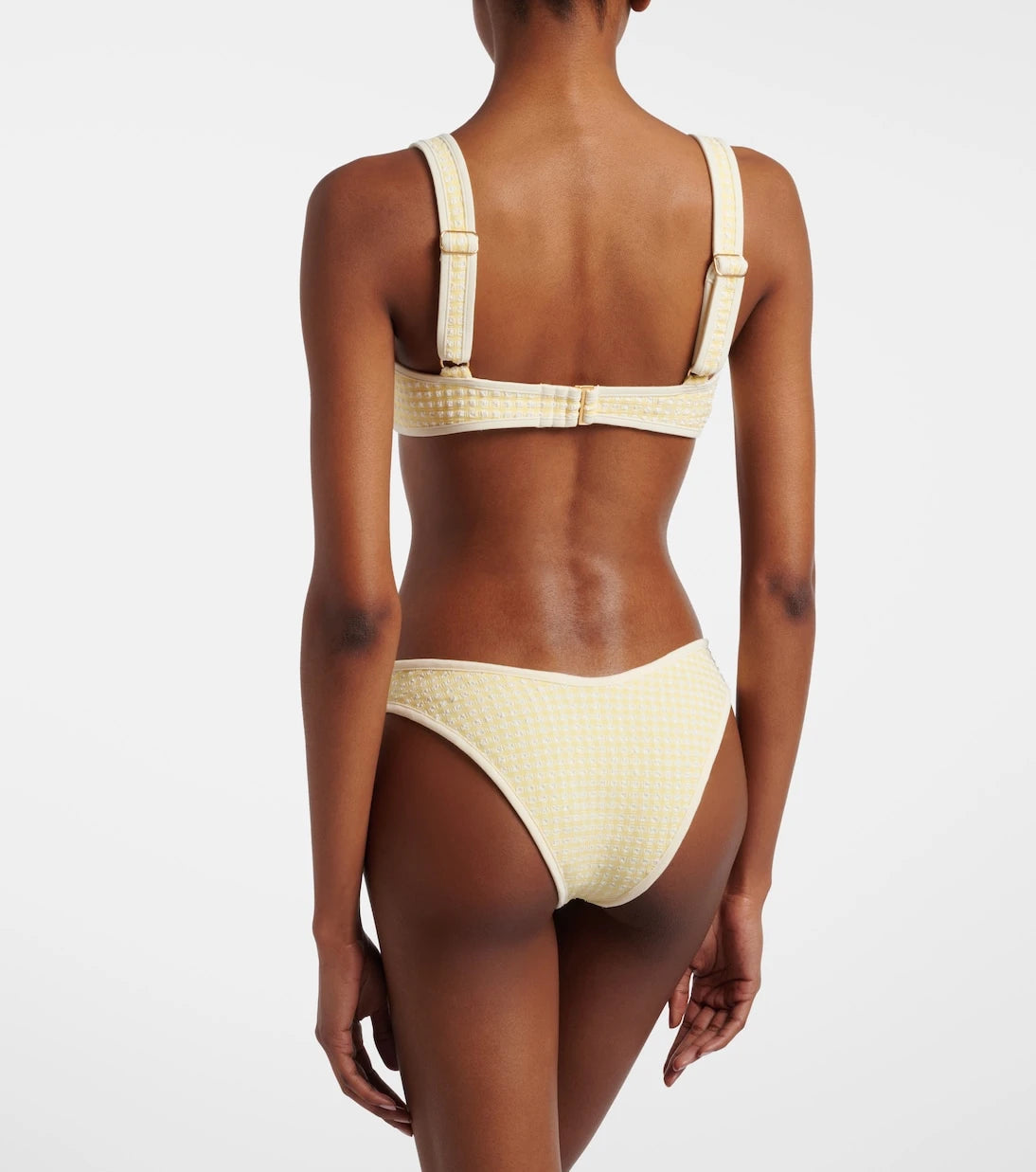 Montce - Polly gingham bikini bottoms