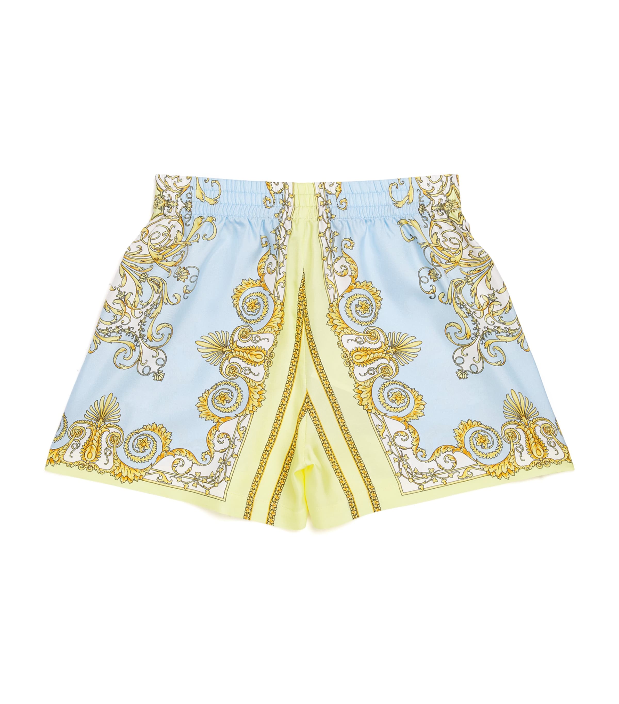 Versace Kids Silk Twill Shorts (6-14 Years)