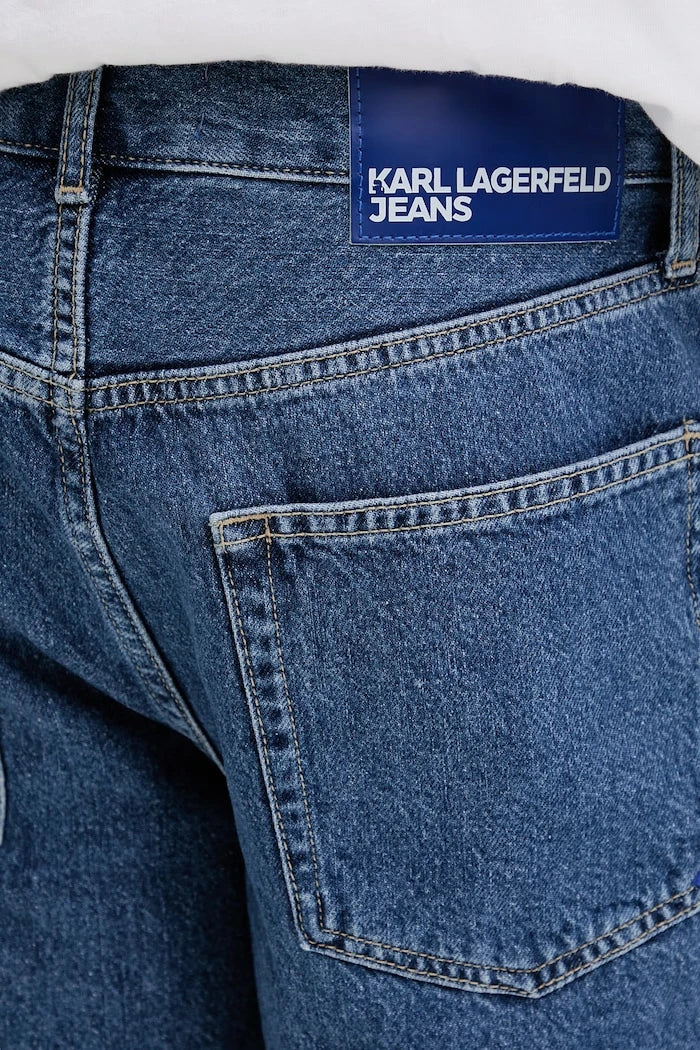 Karl Lagerfeld Jeans erkek denim kısa şort