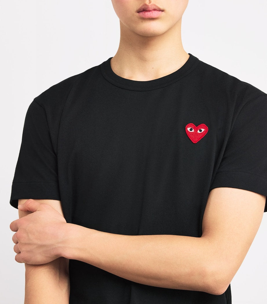Comme Des Garçons Play Heart Logo T-Shirt