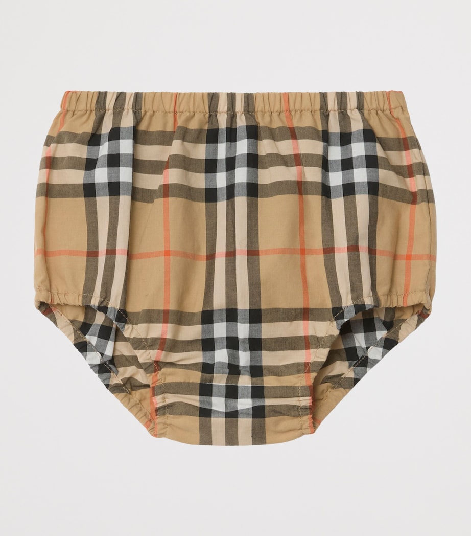 Burberry Kids Cotton Jersey Dress and Bloomers Set (1-18 Months)