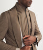 Corneliani Beige Technical Quilted Blazer