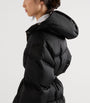 Prada Black Down Re-Nylon Hooded Jacket