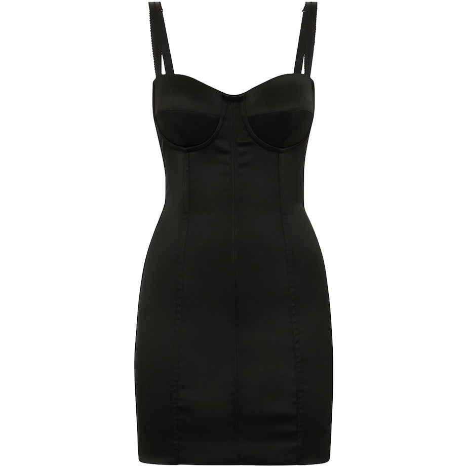 Dolce & Gabbana Multi Bustier Mini Dress