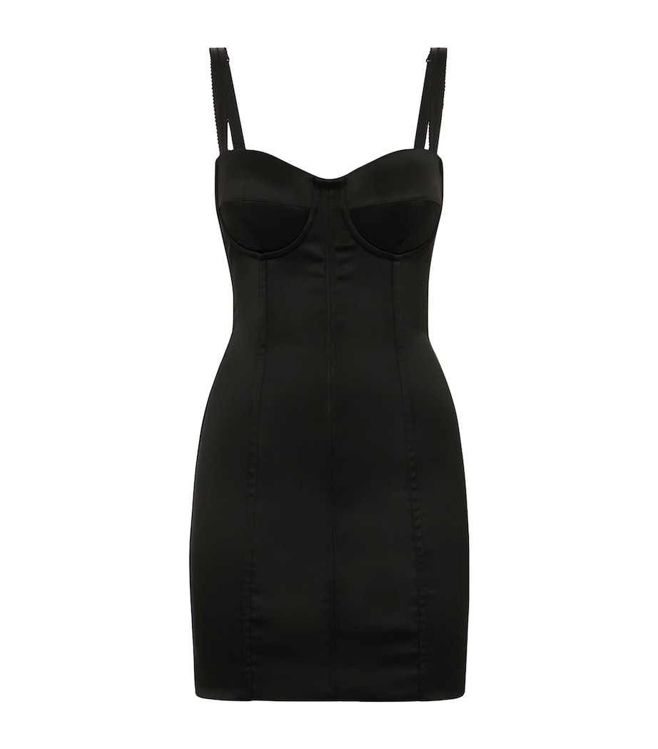 Dolce & Gabbana Multi Bustier Mini Dress