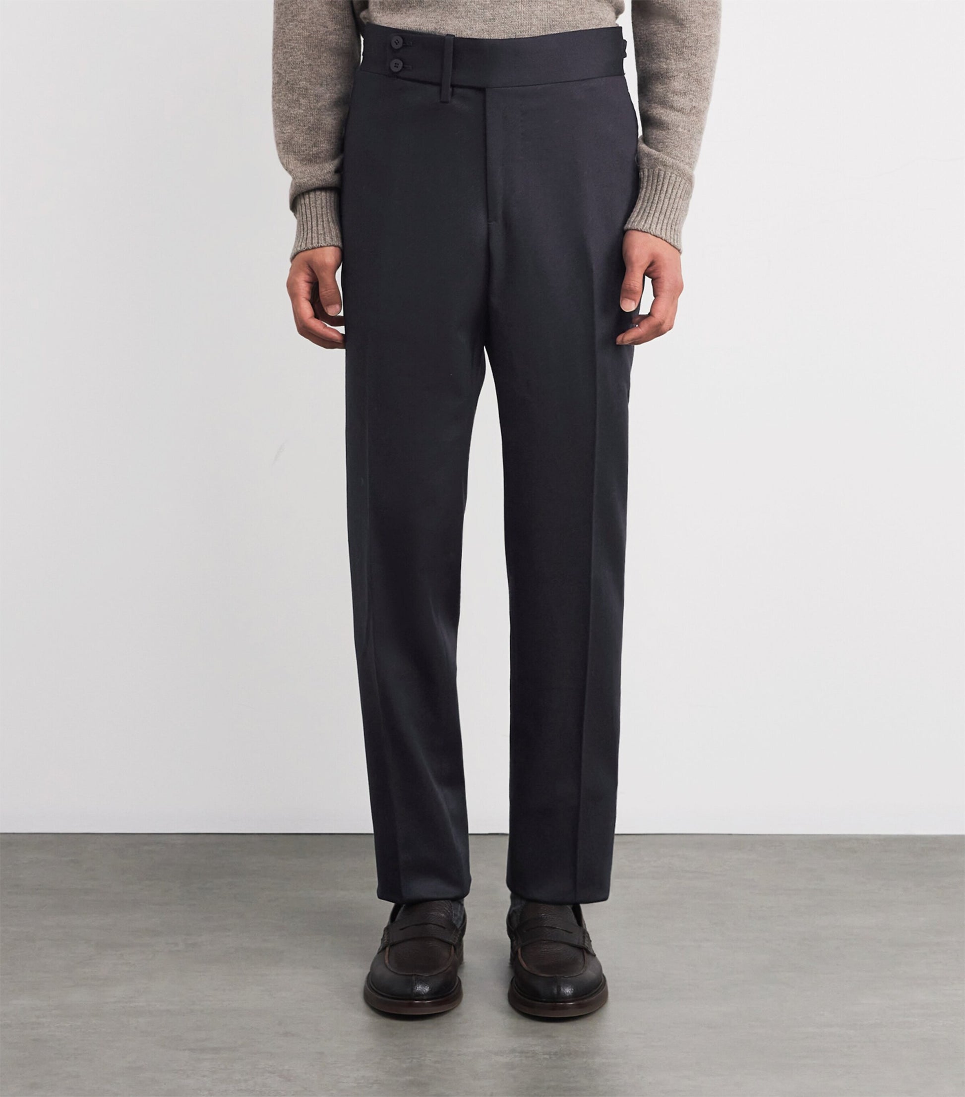 Wool-Blend Casalnuovo Trousers