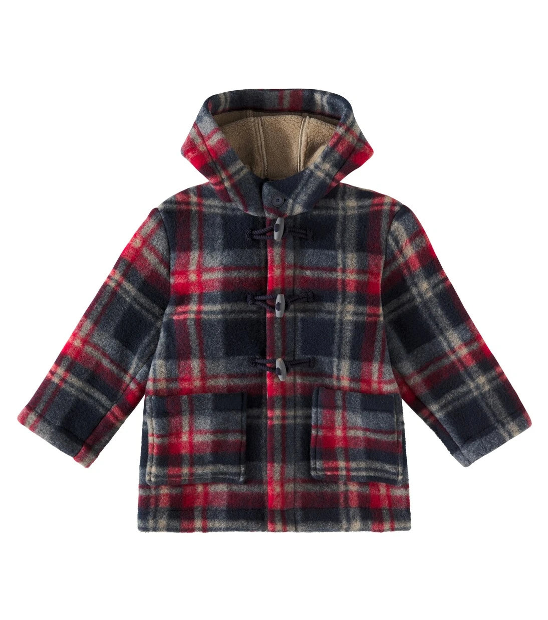 Il Gufo - Plaid coat