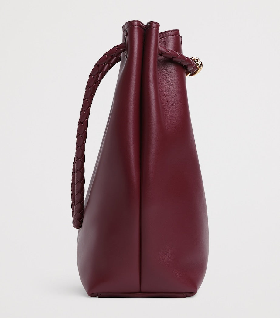 Leather Andiamo Bucket Bag