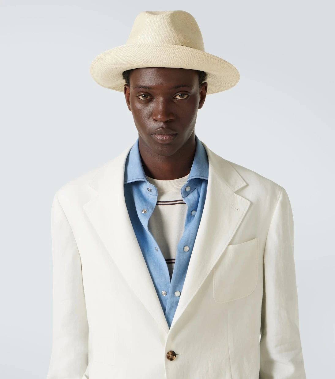 Borsalino - Amedeo straw Panama hat