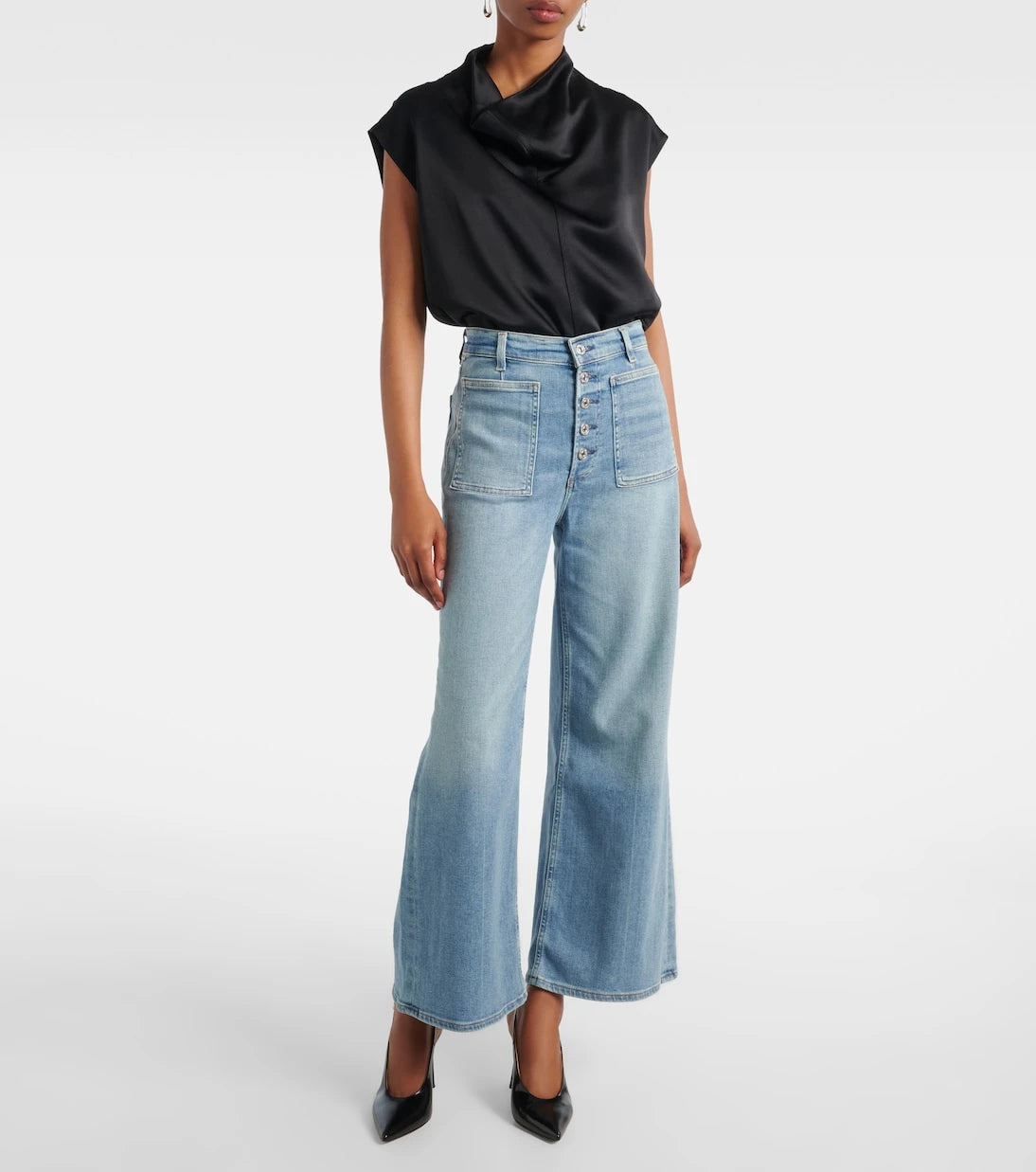Citizens of Humanity - Lyra Patch Pocket flared jeans