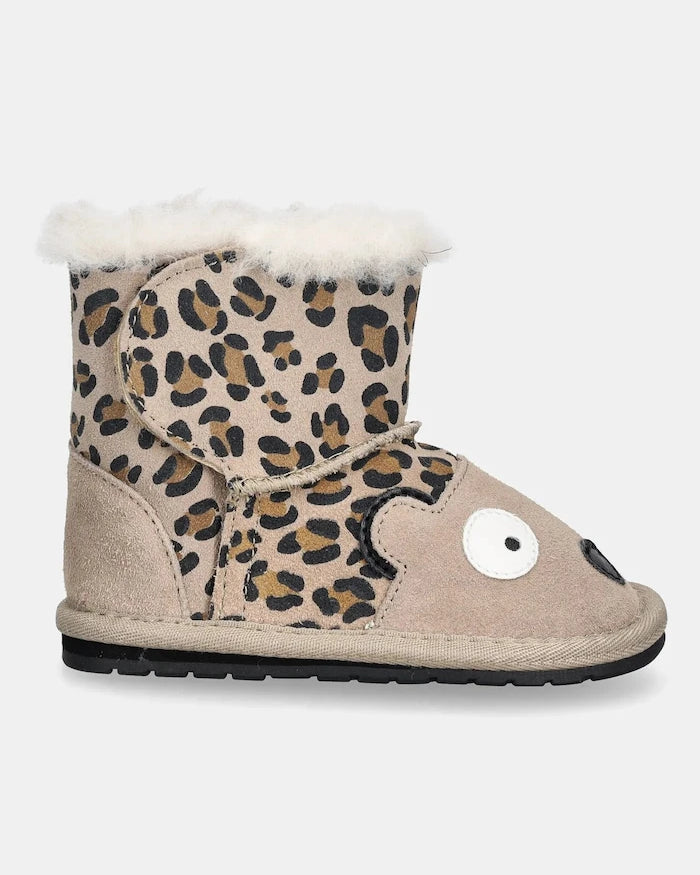 Emu Australia Cheetah Walker Çocuk Süet Kar Botları