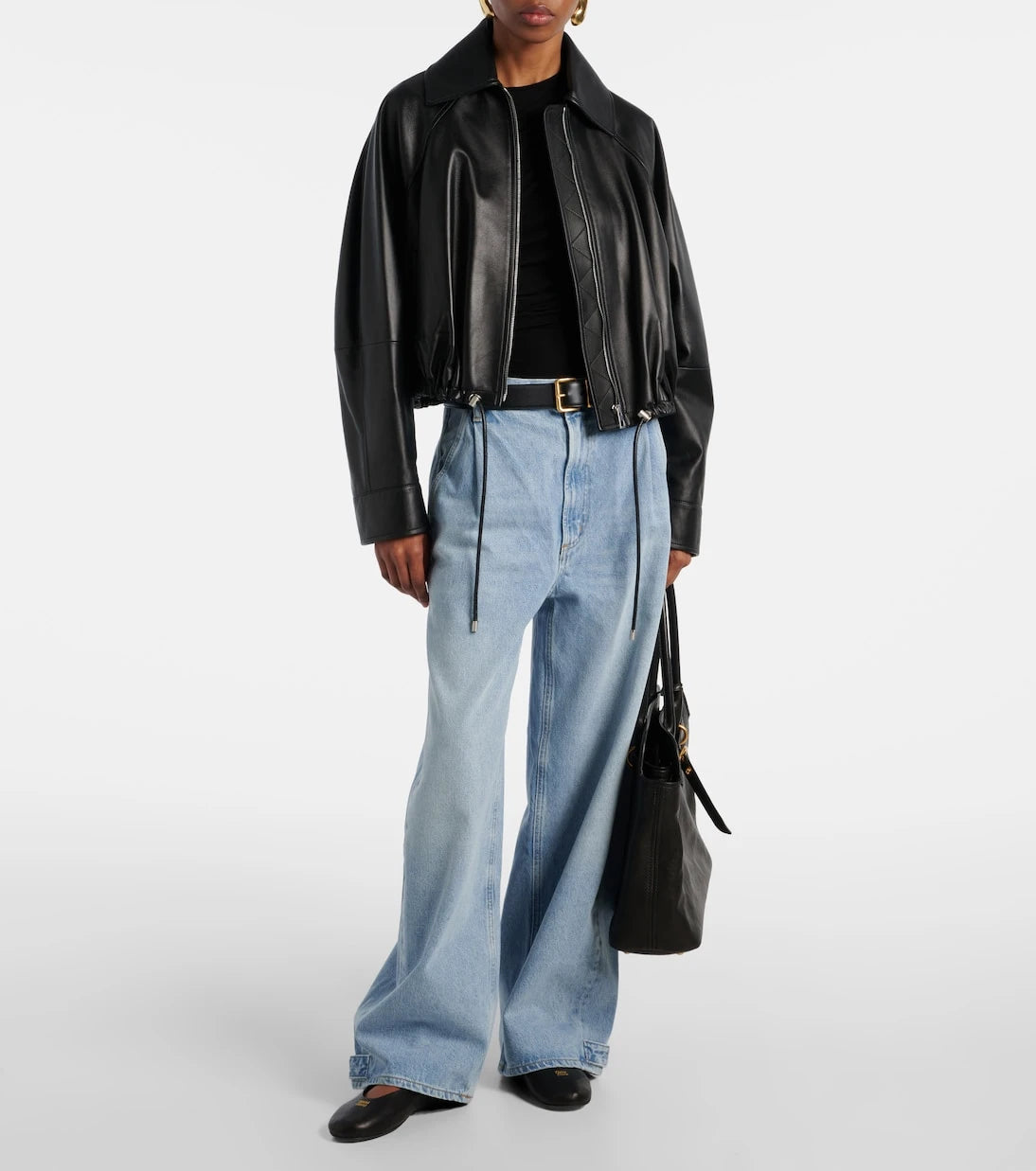 Agolde - Darsha mid-rise barrel-leg jeans