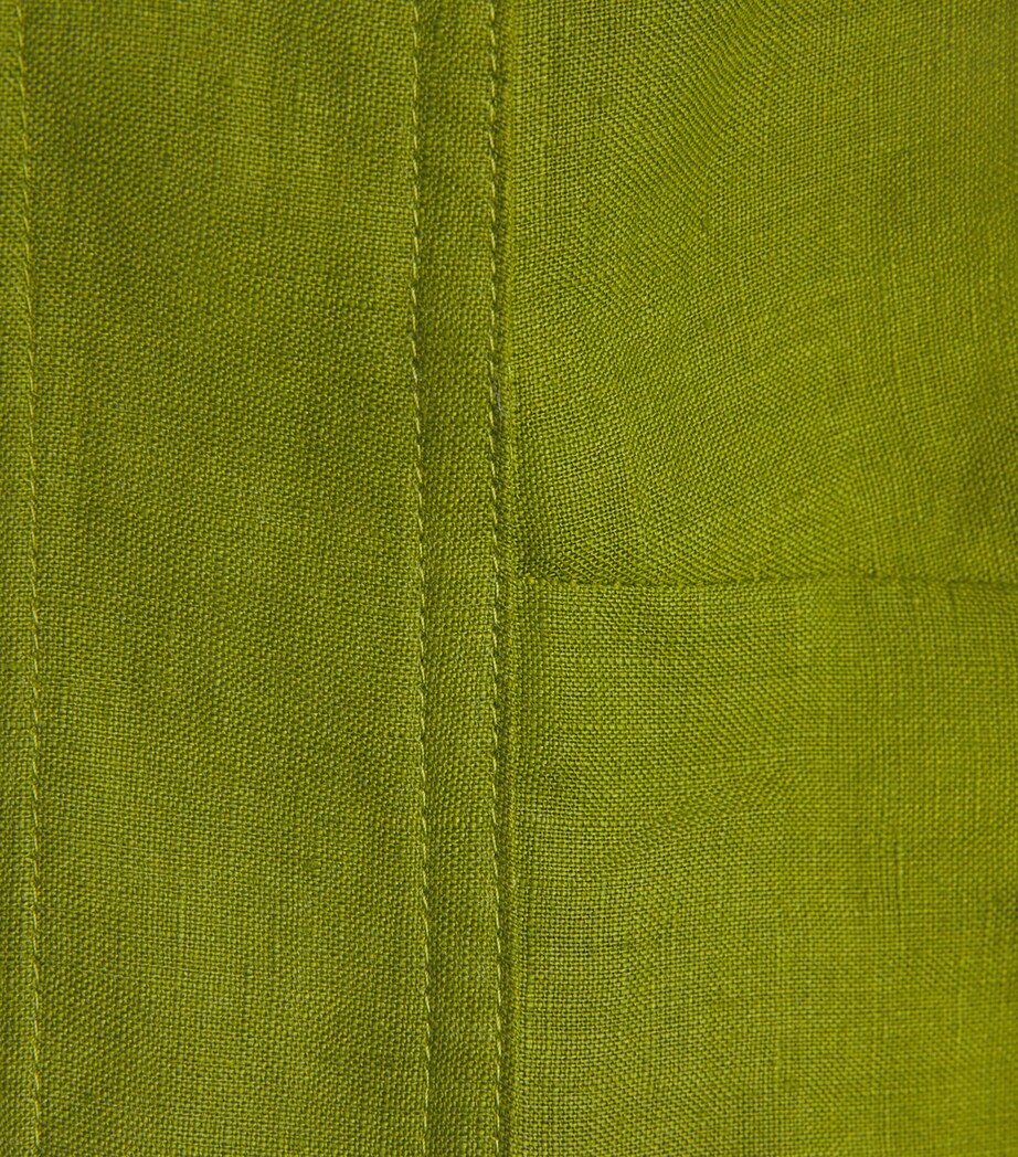 Eres Green Linen Shorts