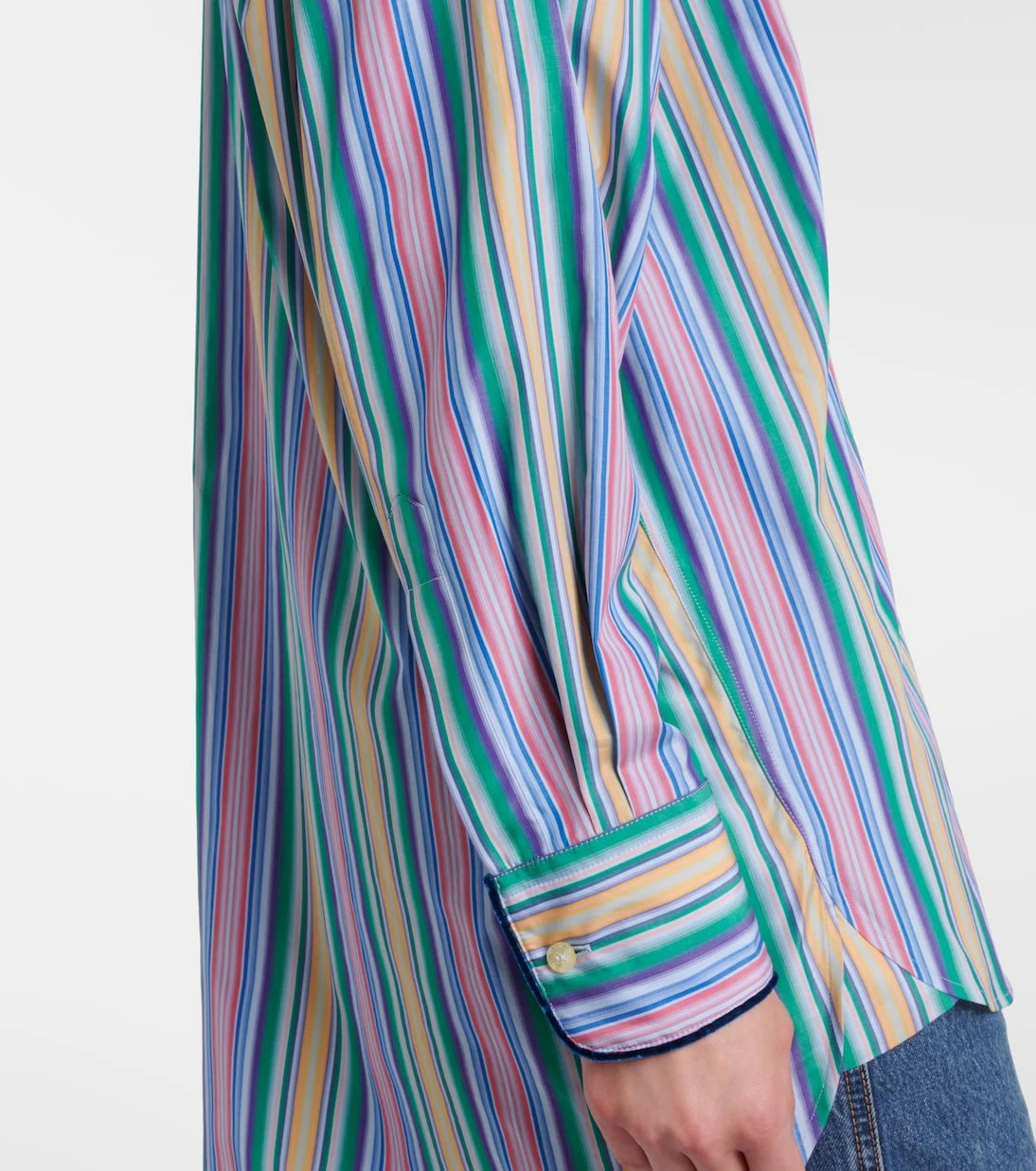 Etro - Striped cotton shirt