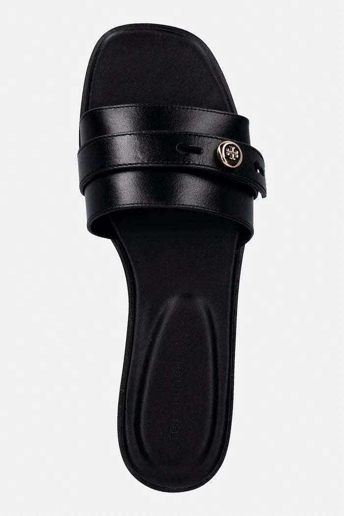 Кожени чехли Tory Burch Romy Slide