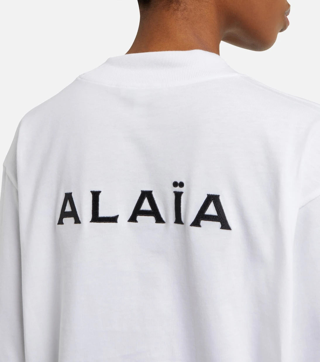 Alaïa - Cotton jersey sweatshirt