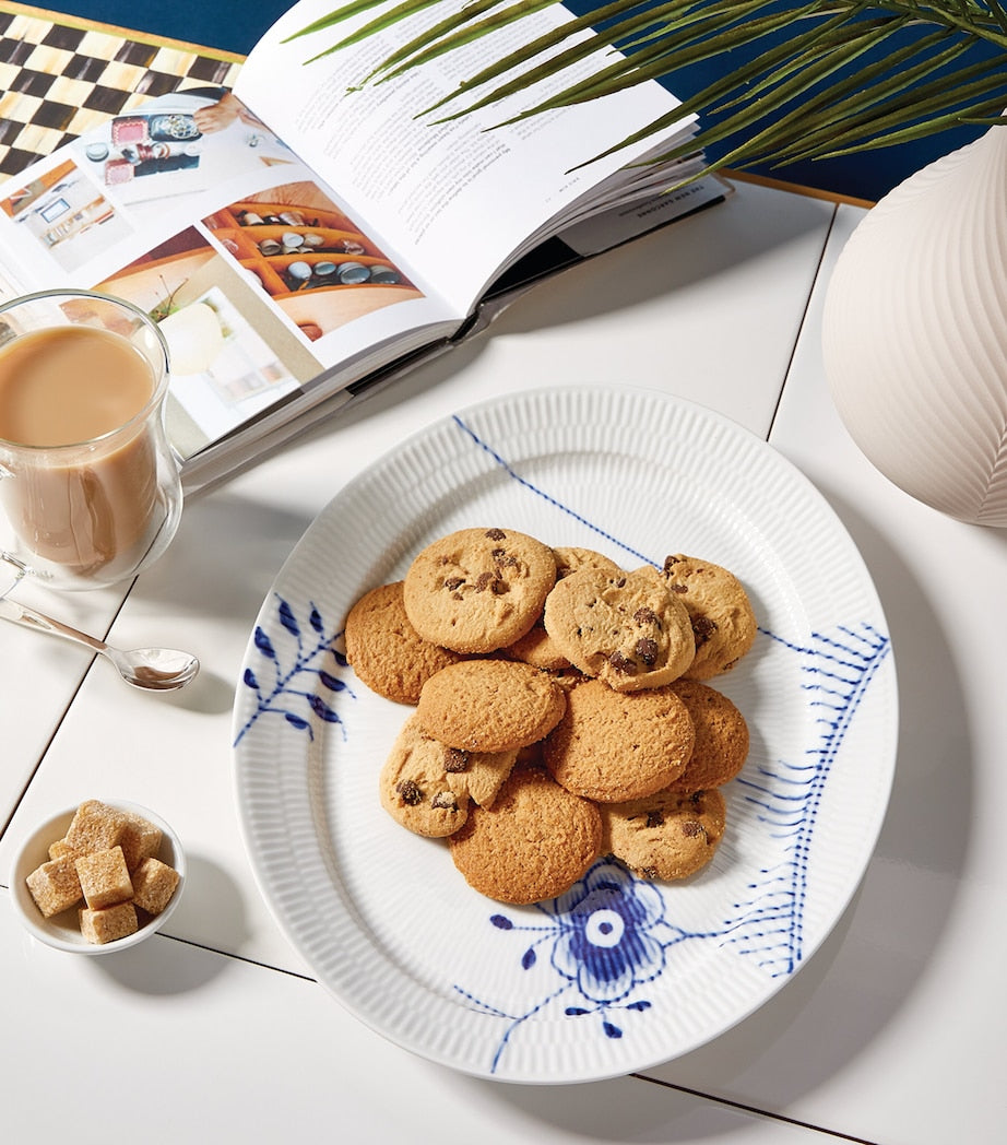 Royal Copenhagen Blue Fluted Mega Oval Dish (34cm)