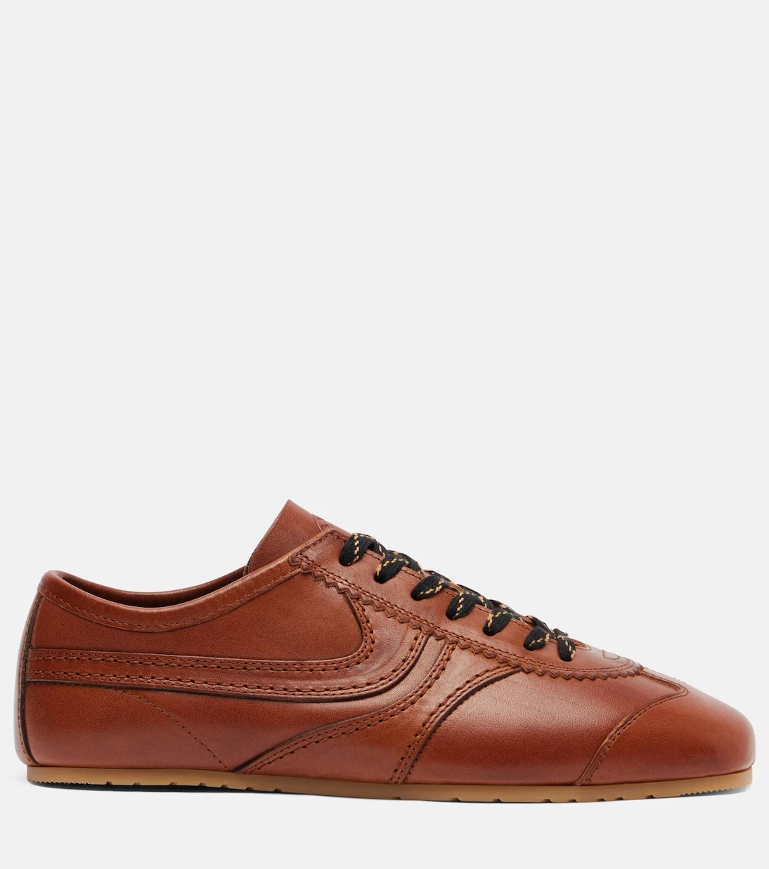 Dries Van Noten - Leather sneakers