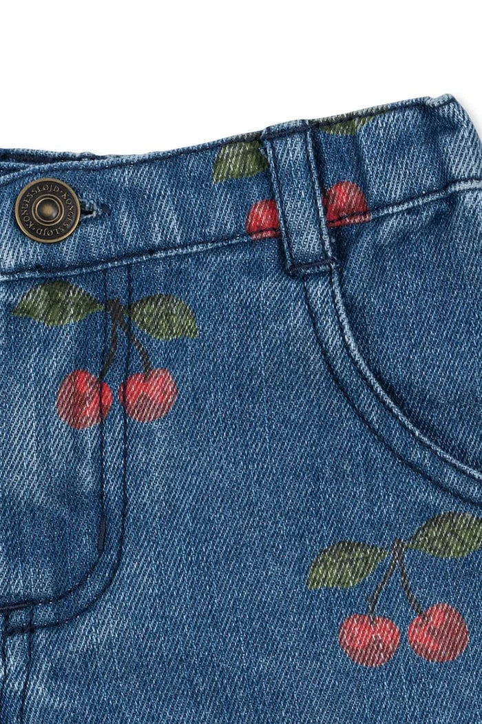 Konges Sløjd Çocuk Pamuklu Kısa Pantolon MAGOT SHORTS GOTS
