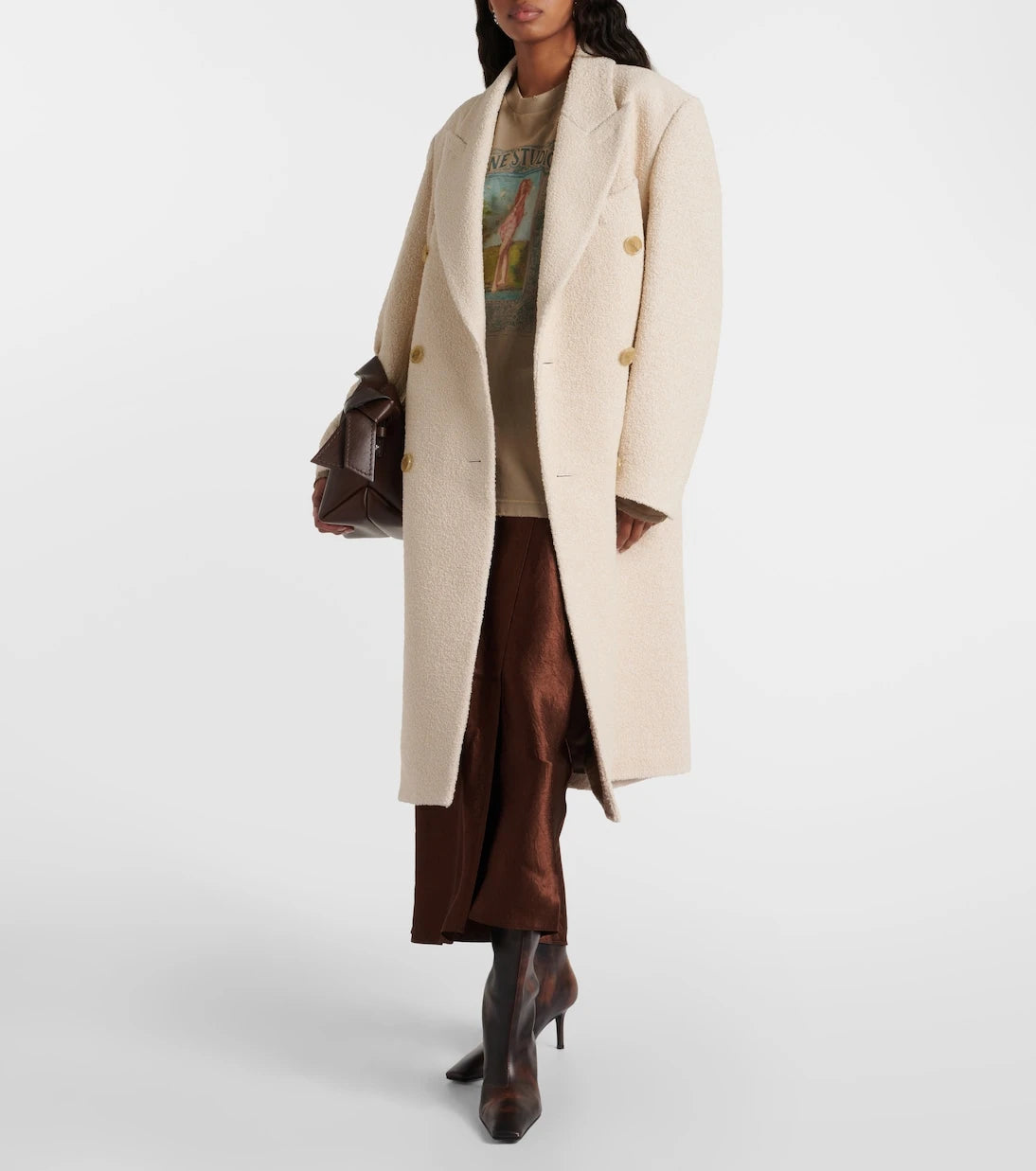 Acne Studios - Double-breasted wool-blend coat