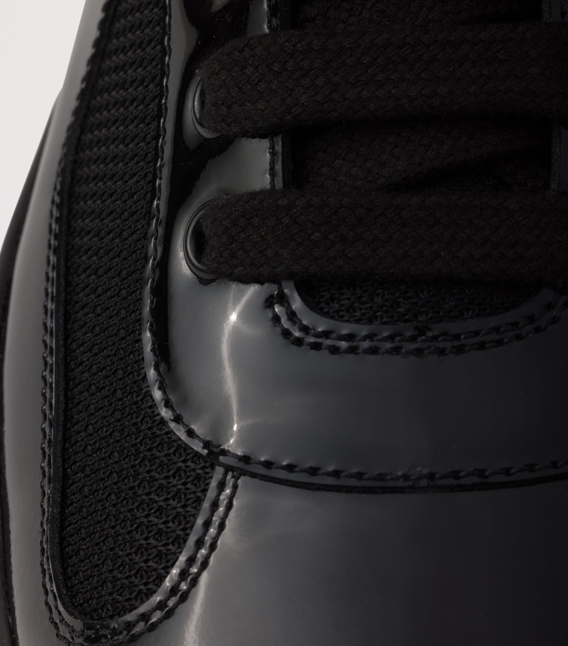 Patent Leather-Blend America's Cup Sneakers