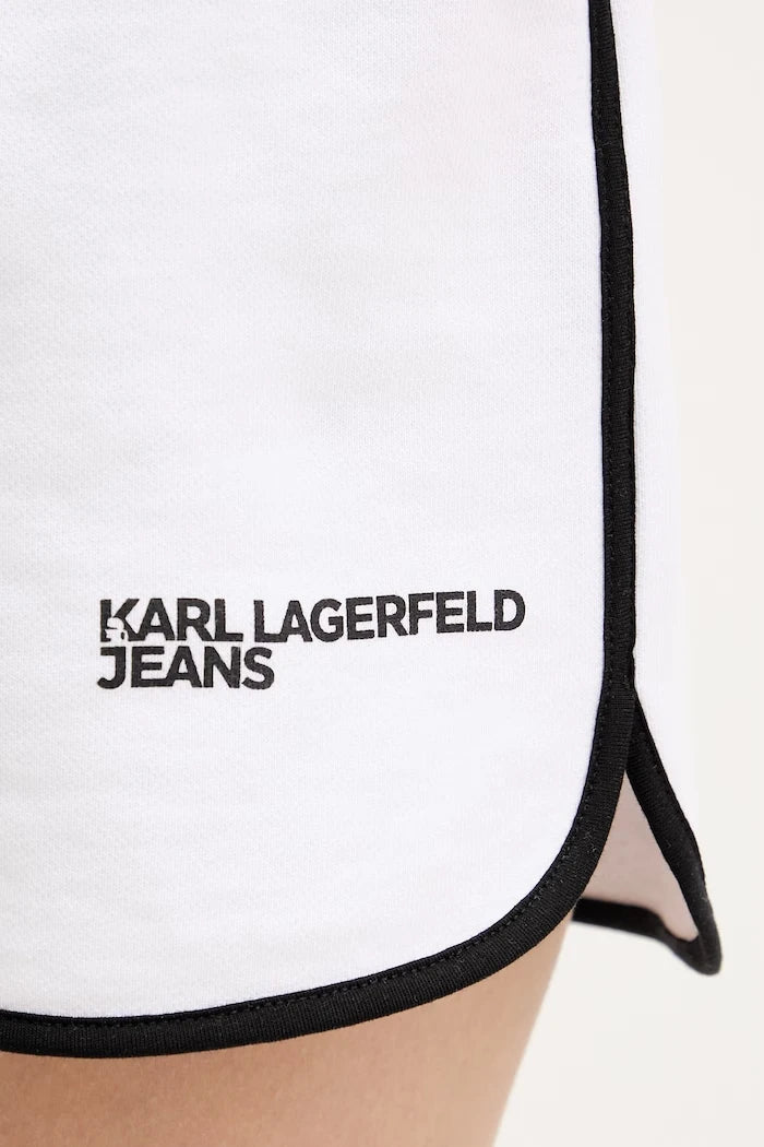 Pamuklu kısa şort Karl Lagerfeld Jeans
