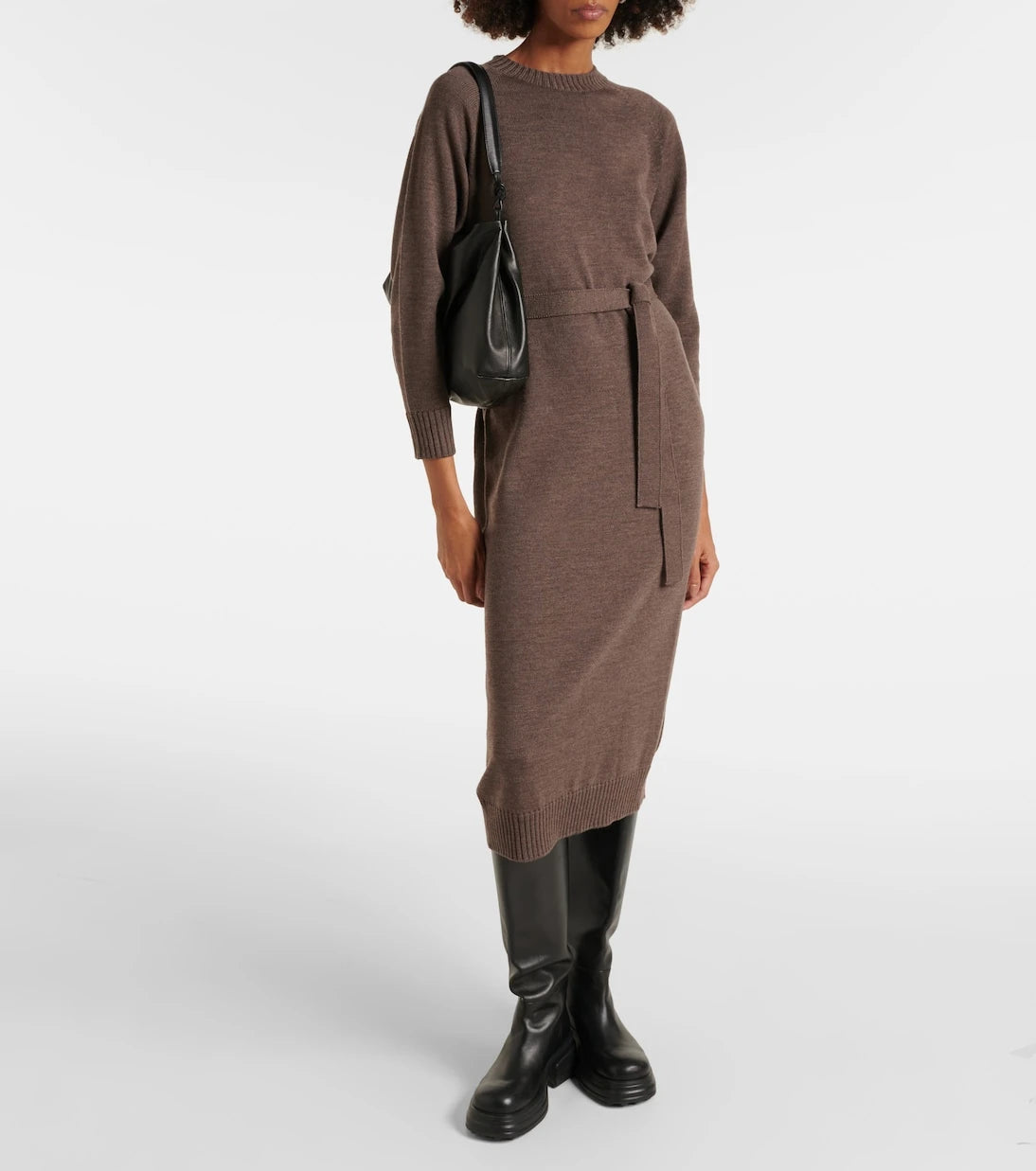 Max Mara - Virgin wool midi dress