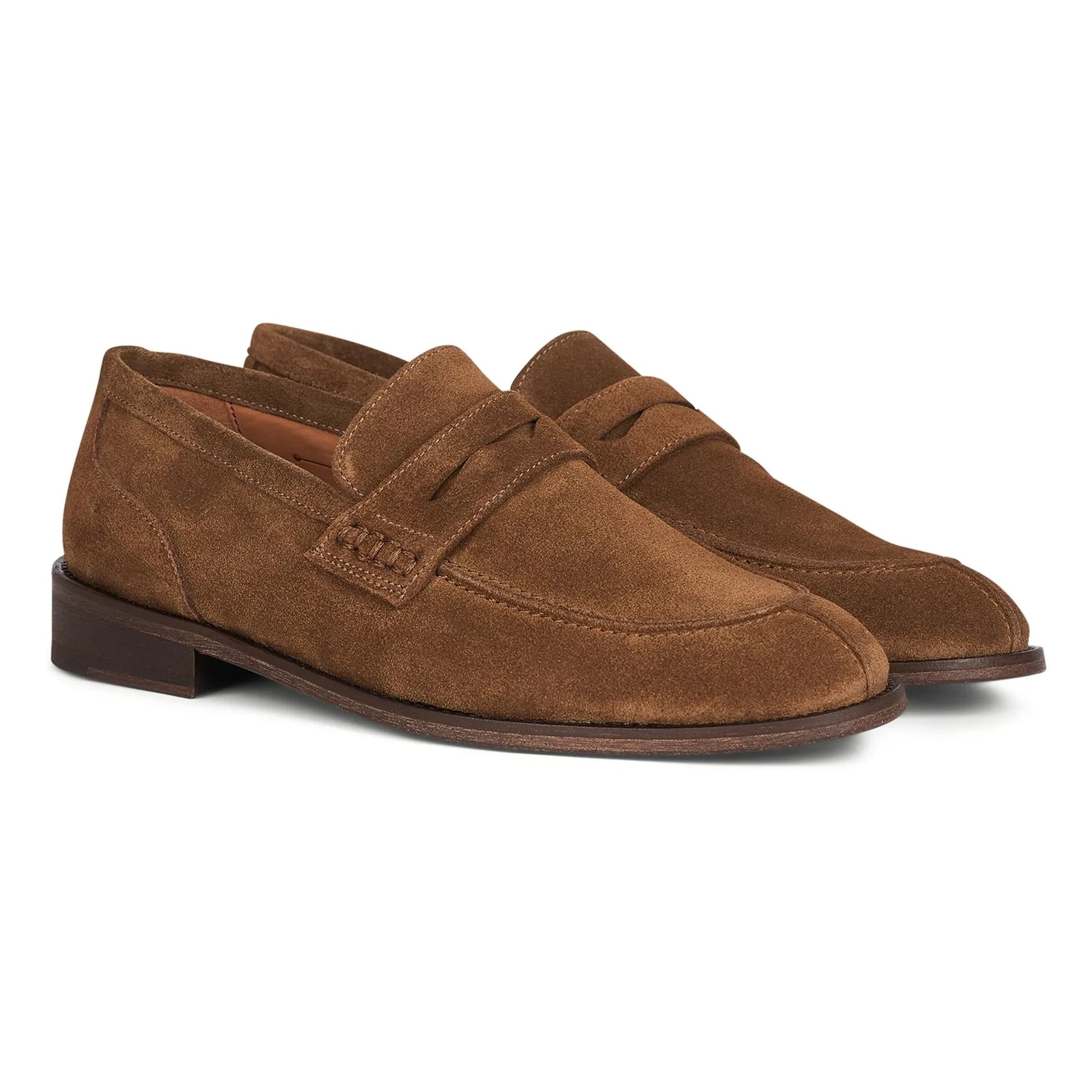 Anthology Paris - Moccasins 7490 Suede | Tabacco