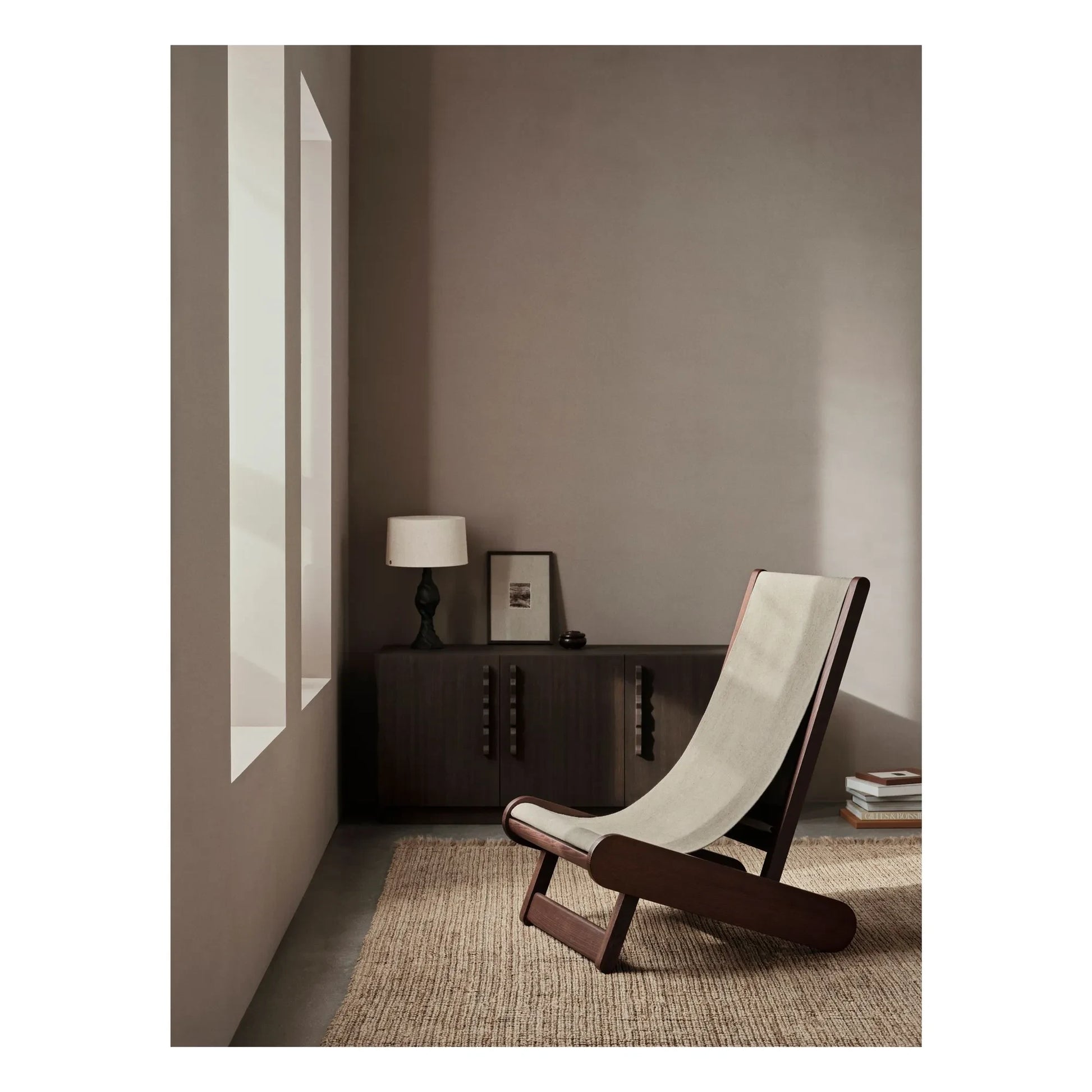 Ferm Living - Hemi lounge chair | Brown
