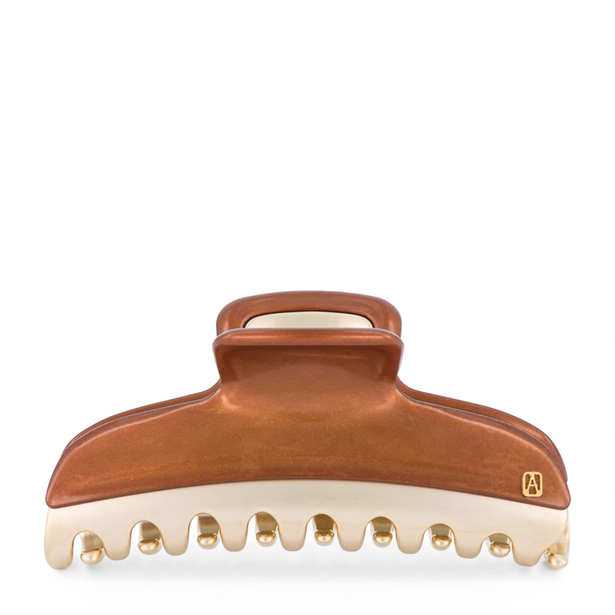 Alexandre de Paris Gold-Plated Claw Hair Clip