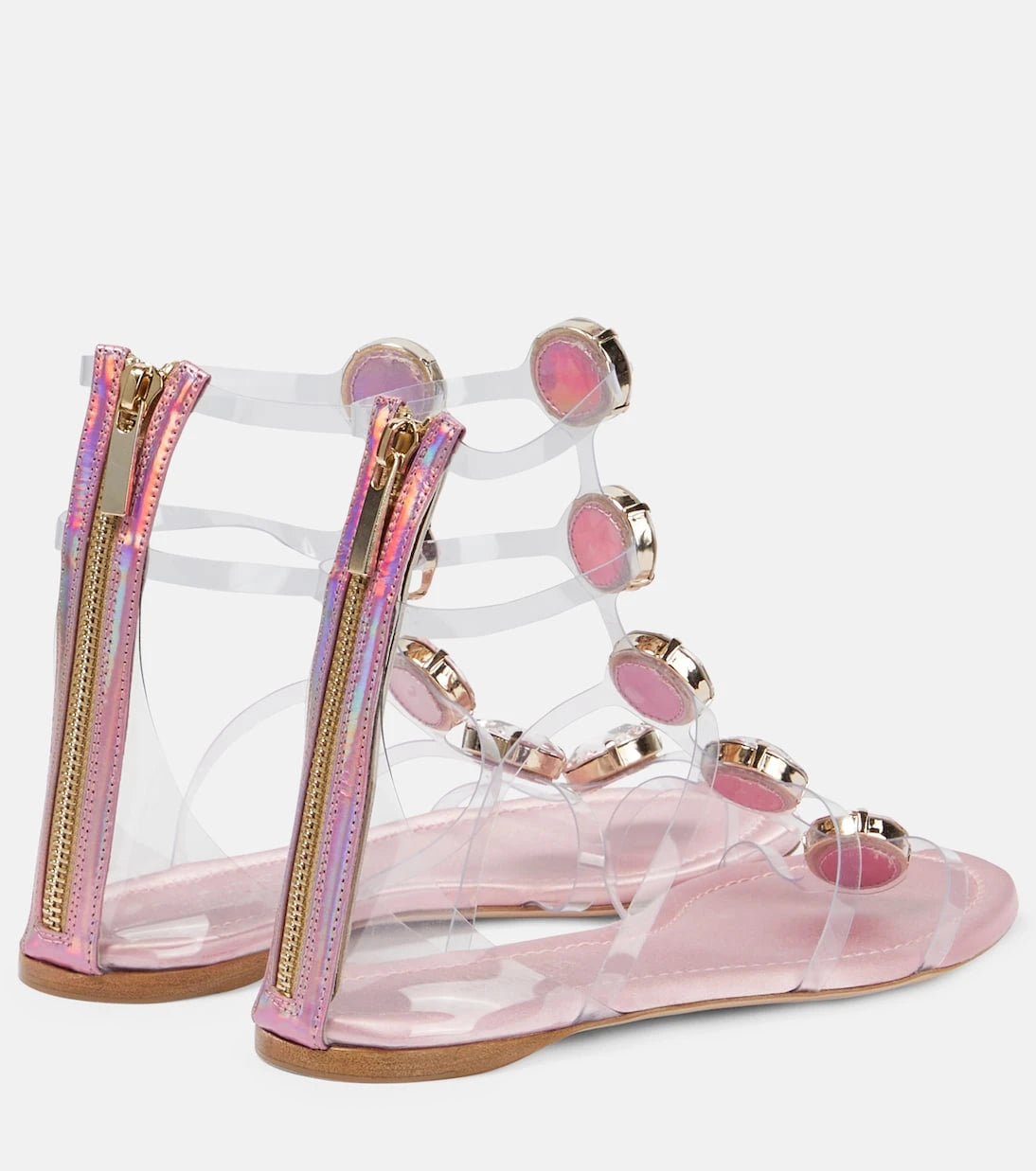 Giambattista Valli - Embellished PVC sandals