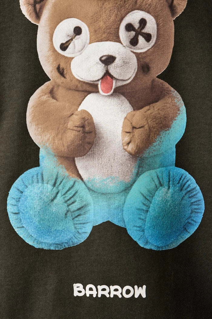 Pamuklu kapüşonlu sweatshirt