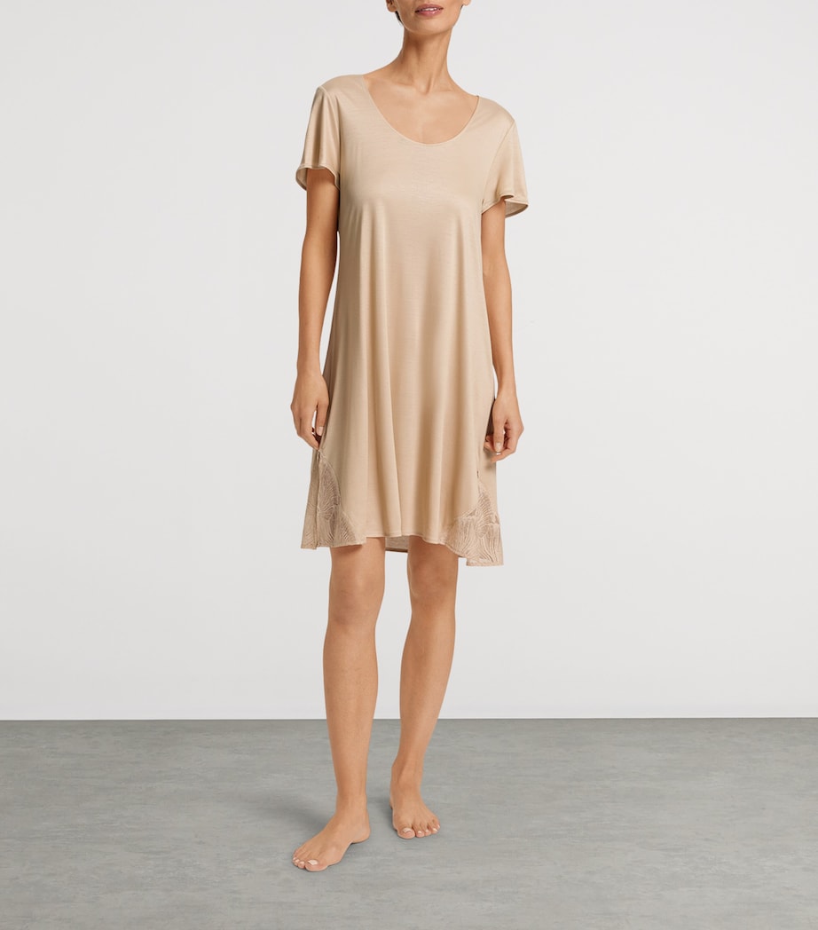 Hanro Lace-Trim Lilith Nightdress