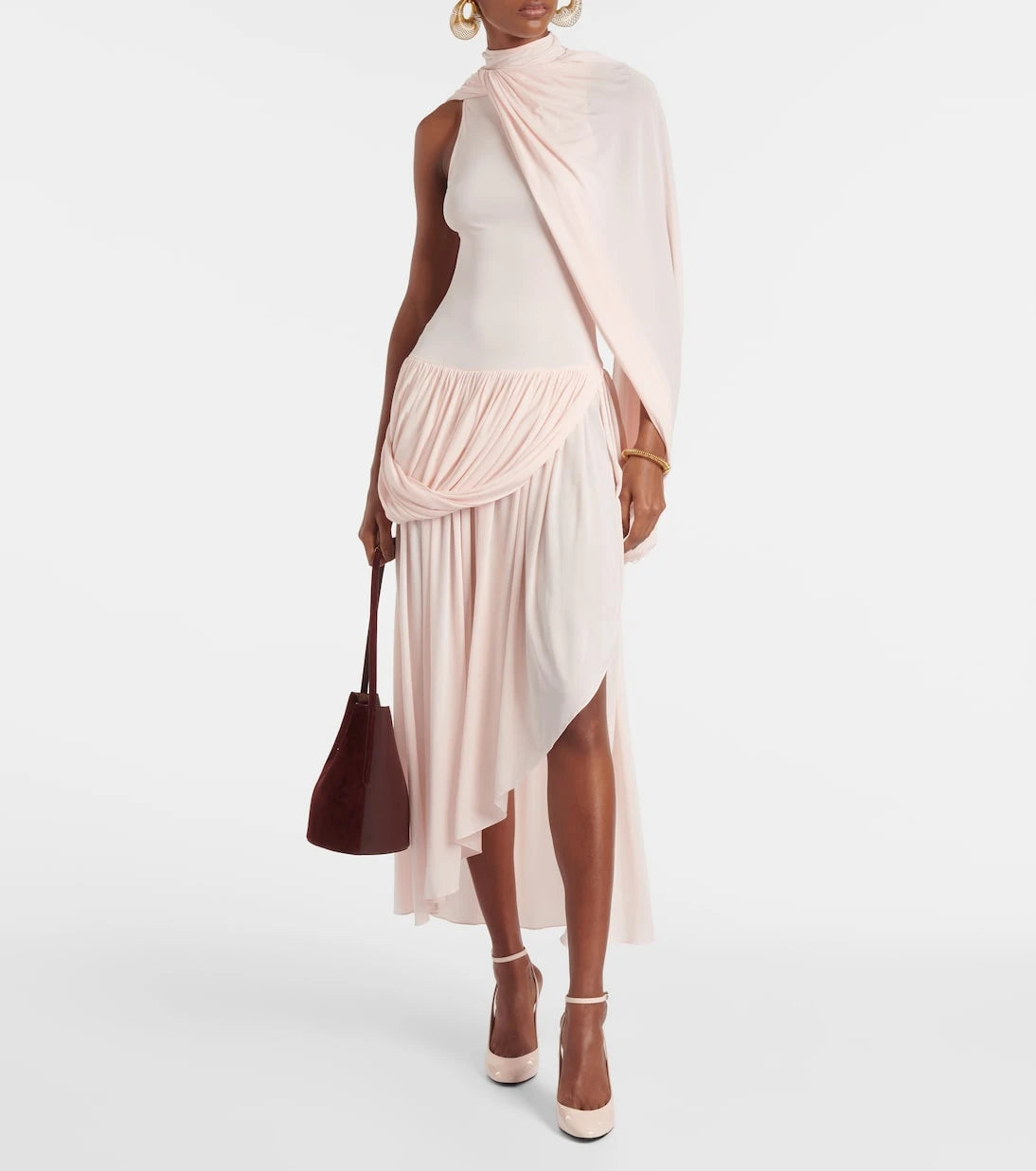 Alaïa - Patent leather slingback pumps