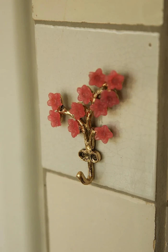 Doing Goods Elodie Flower Hook 11.5 x 8 x 2 cm