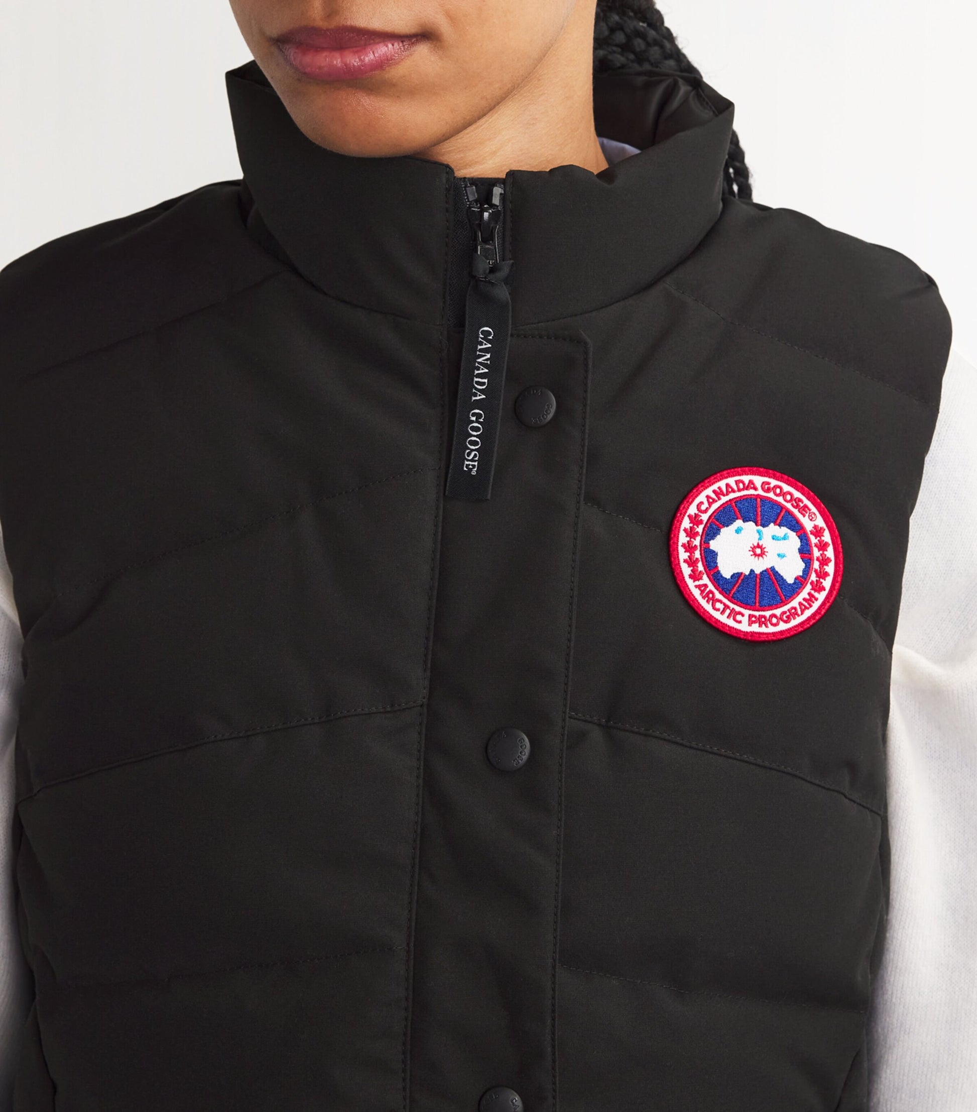 Canada Goose Black Down-Filled Padded Freestyle Gilet