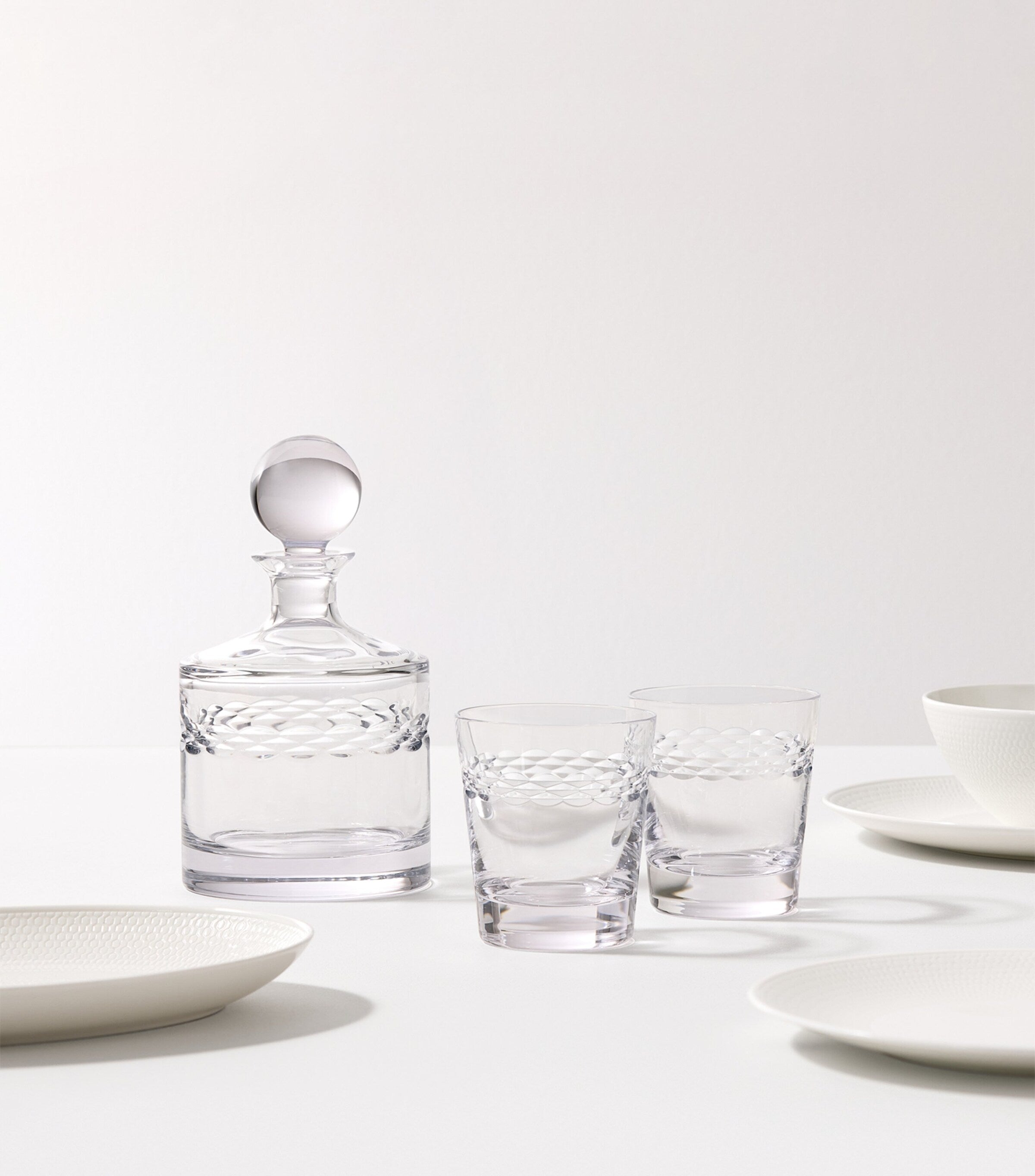 Crystal Neo Decanter and Tumbler Set