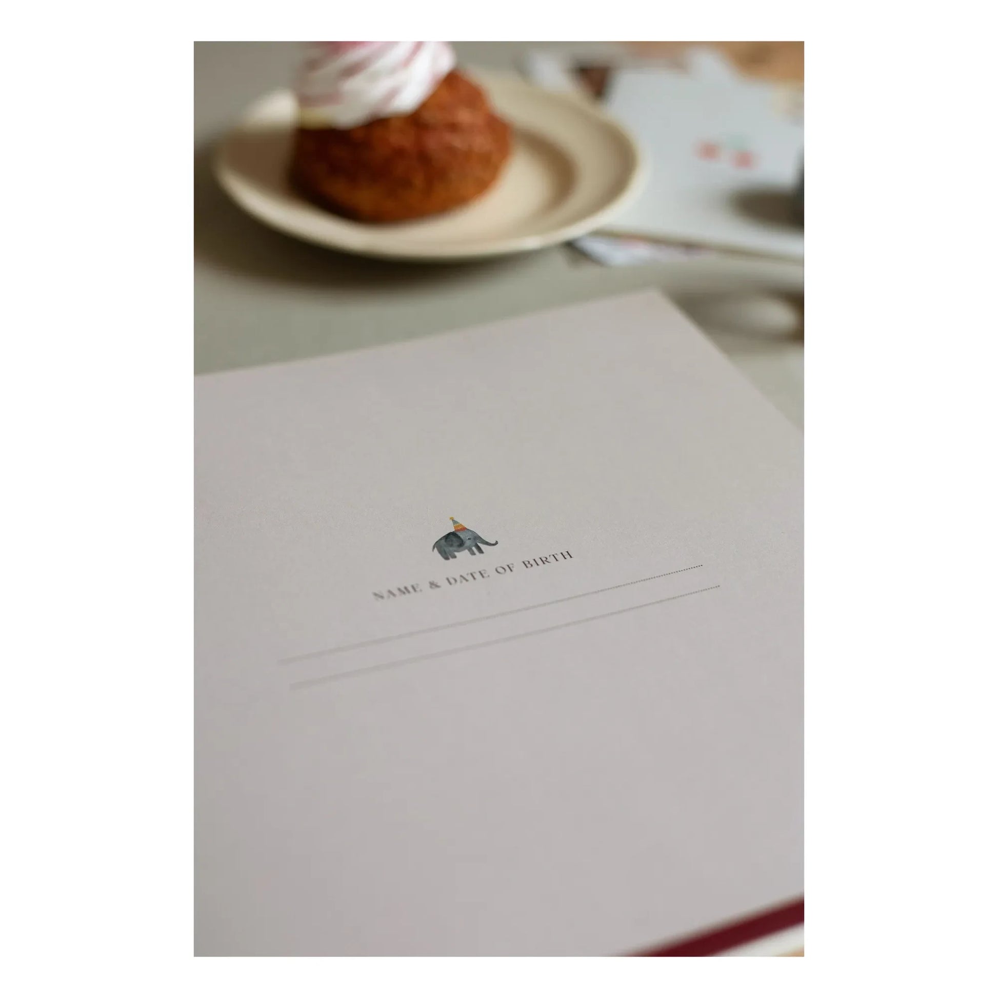Specialday - My Birthdays memory book - EN | Ecru