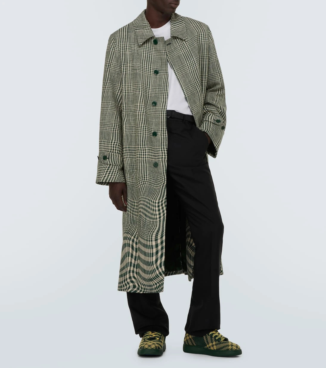 Burberry - Burberry ekose spor ayakkabı