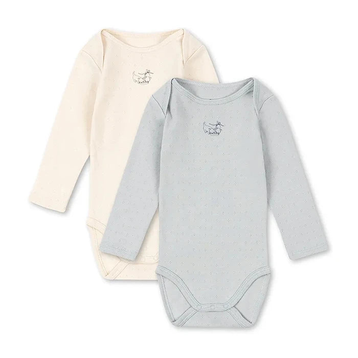 Fanga Fontana Bebek Pamuklu Body PERLA 2 PACK LS BODY OCS 2 Adet