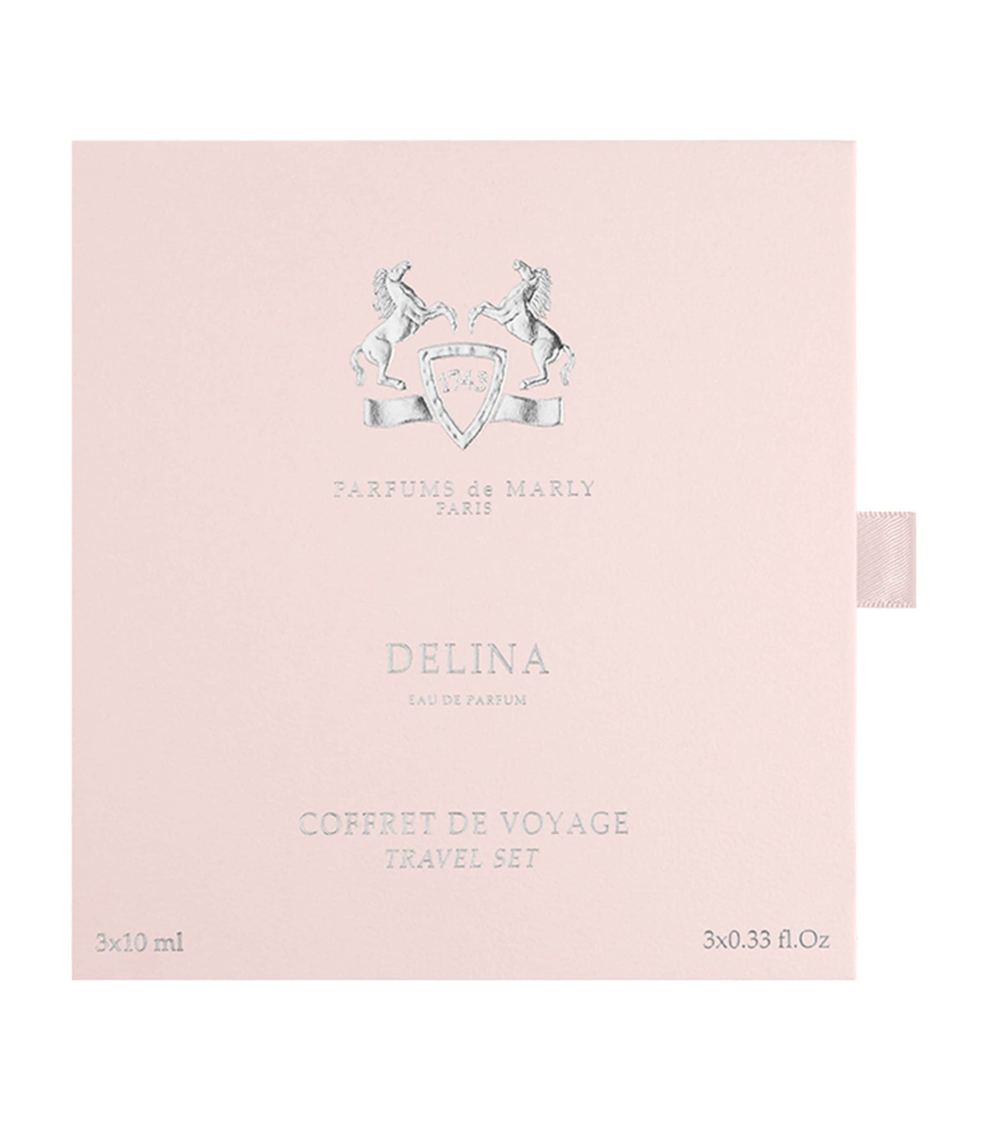 Delina Eau De Parfum Sprays and Case Travel Set (3 x 10ml)